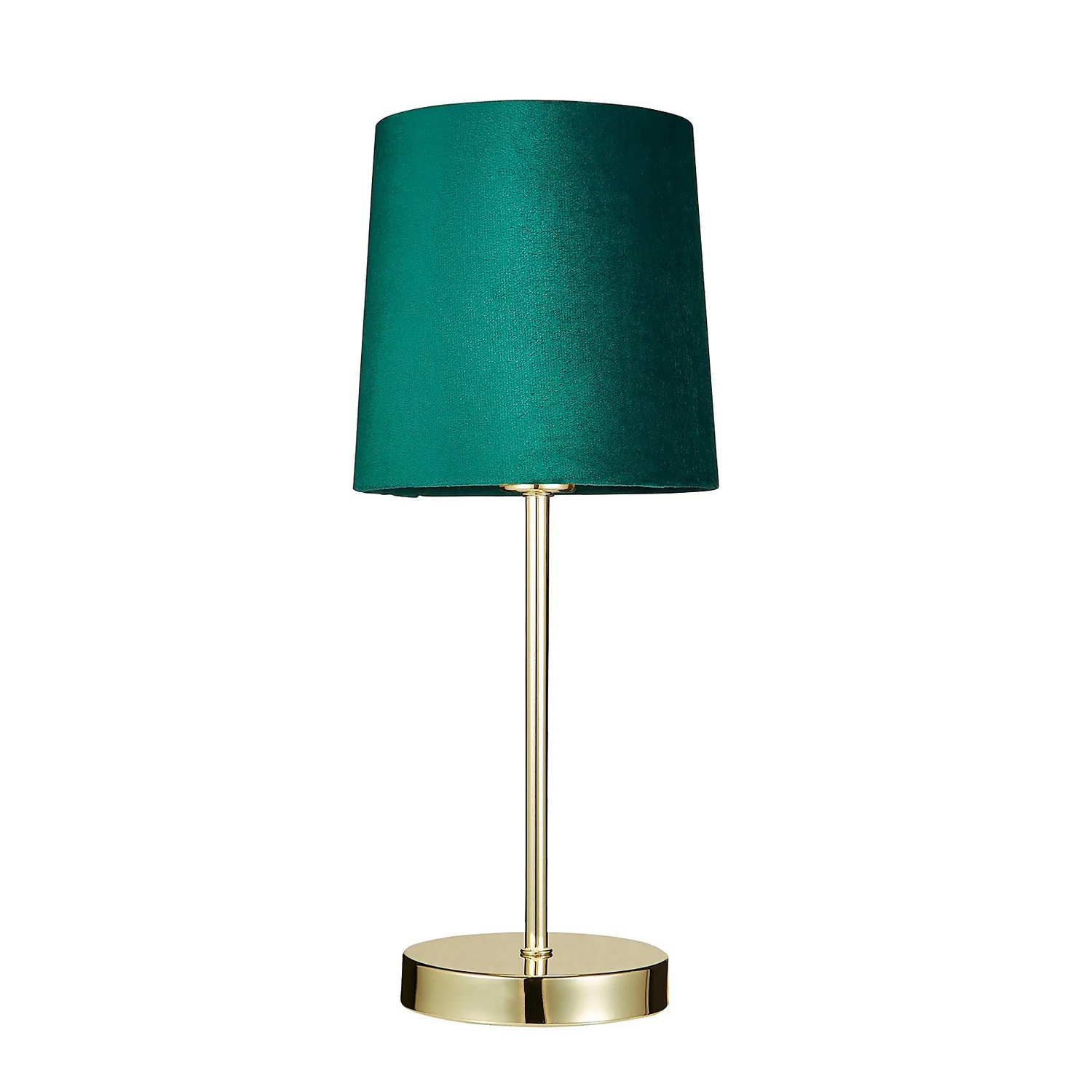 Paris Velvet Table Lamp - Emerald 3 Paris Velvet Table Lamp - Emerald - Image 3