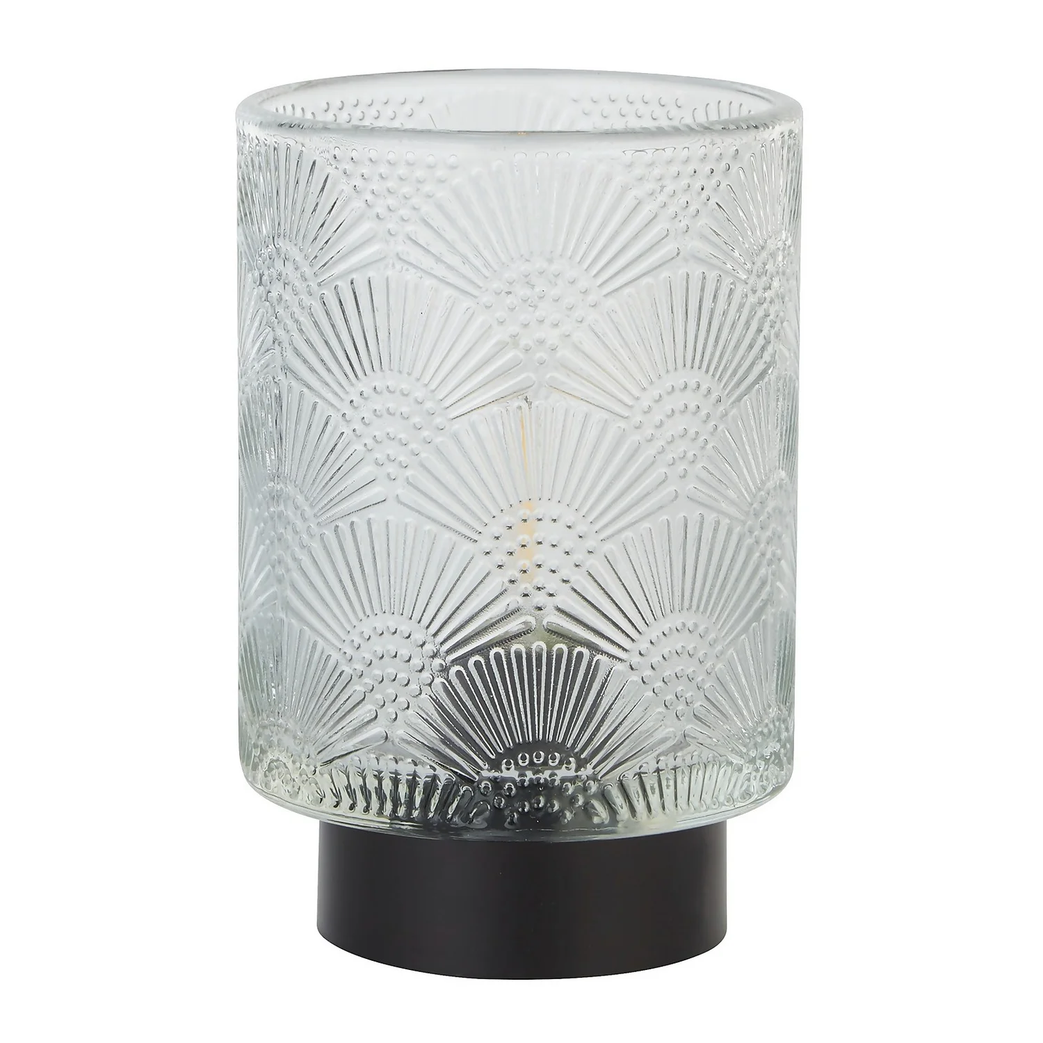 Olivia Battery Powered Table Lamp - Clear 3 Olivia Battery Powered Table Lamp - Clear - Image 3