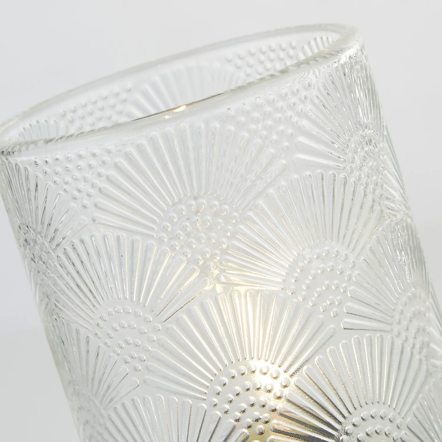 Olivia Battery Powered Table Lamp - Clear 4 Olivia Battery Powered Table Lamp - Clear - Image 4