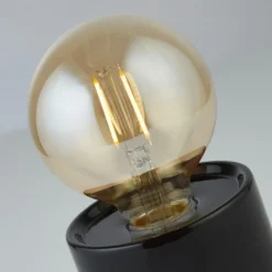 Elle Battery Powered Table Lamp - Black & White 7 Elle Battery Powered Table Lamp - Black & White -Home Lighting 13764009 1444980119902308