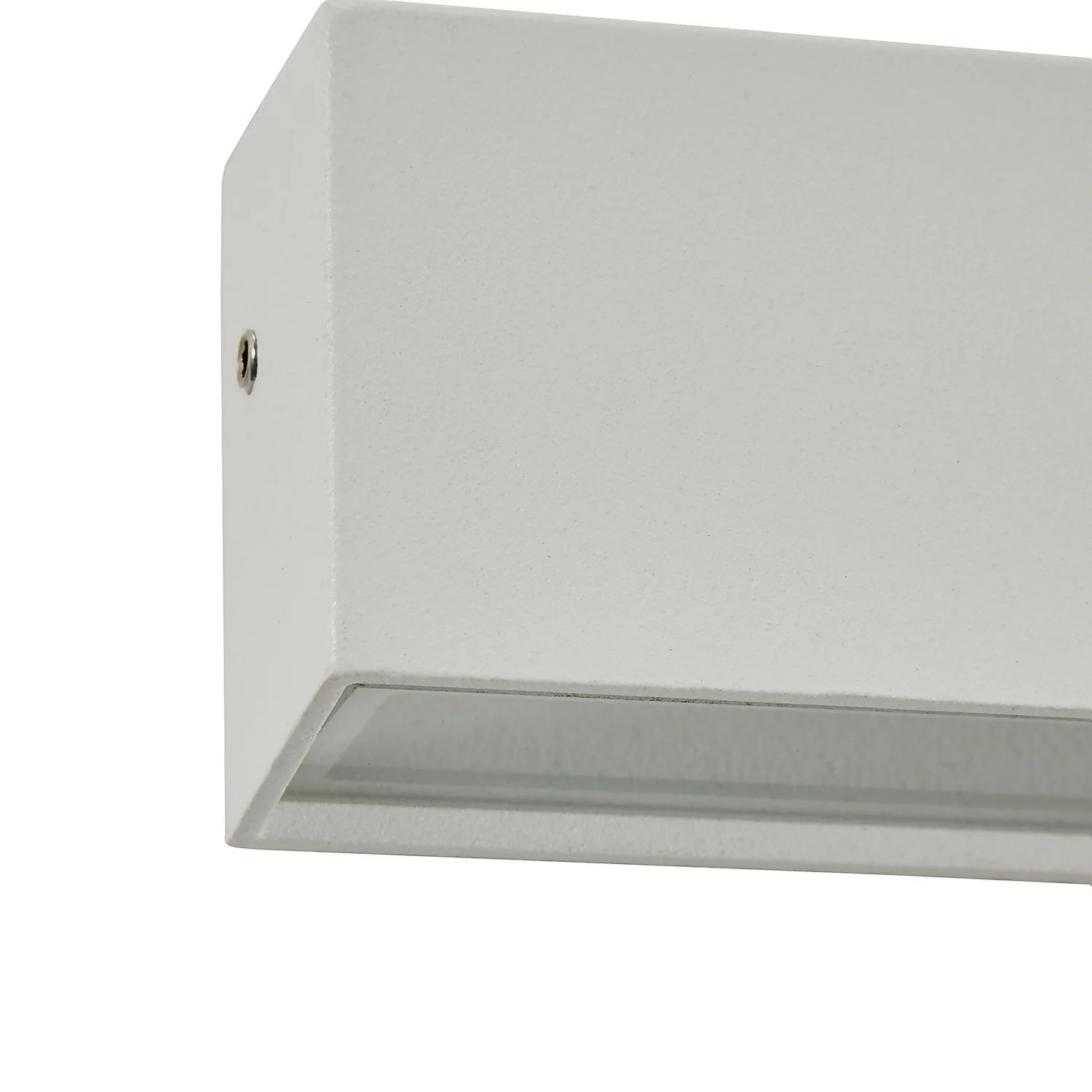 Cannes 10w Outdoor LED Linear Wall Light (IP54) - White 4 Cannes 10w Outdoor LED Linear Wall Light (IP54) - White - Image 4