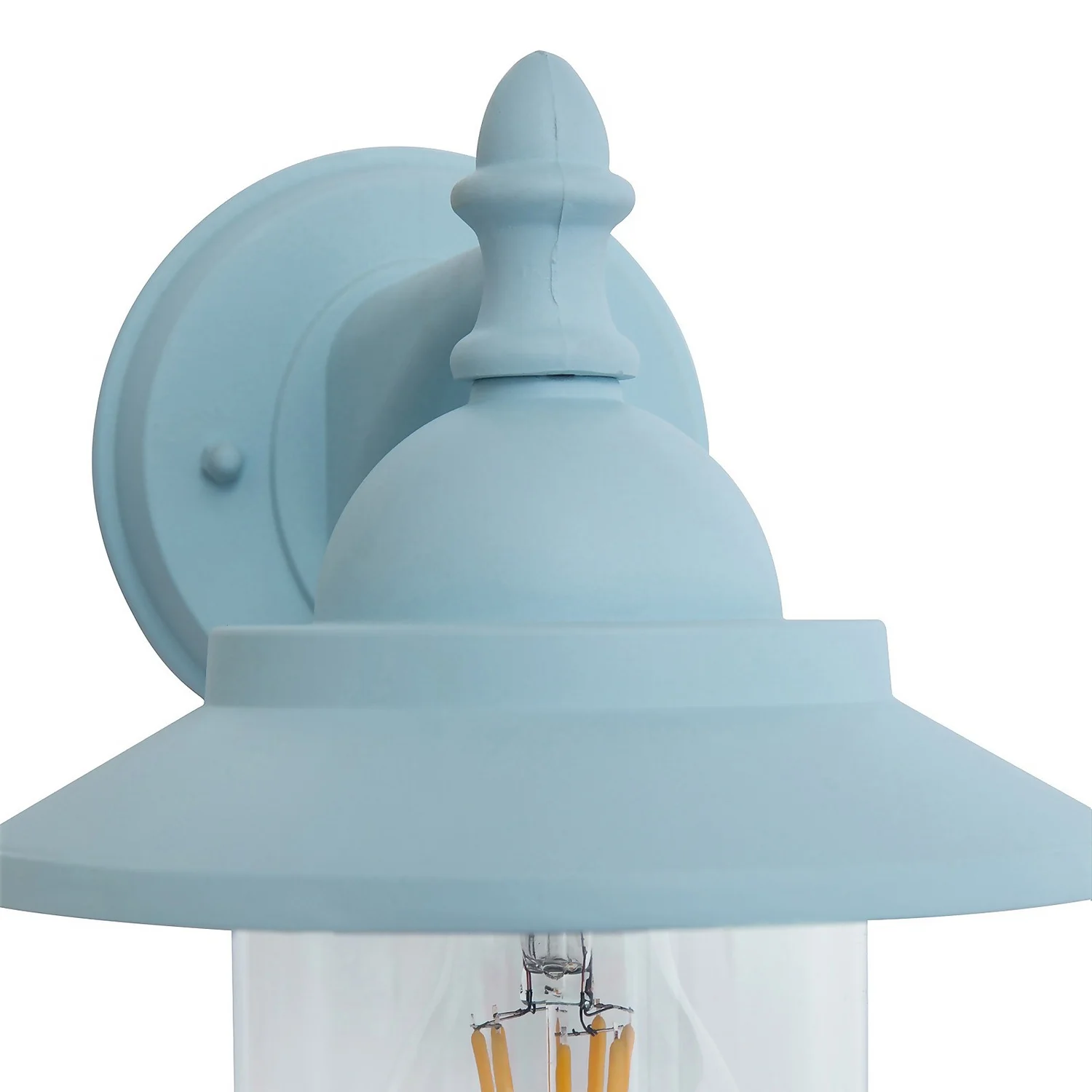 Leek Mini Fisherman's Outdoor Lantern - Pale Blue 4 Leek Mini Fisherman's Outdoor Lantern - Pale Blue - Image 4