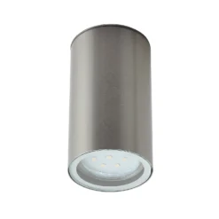 Leto GU10 Porch Light (IP44) - Stainless Steel -Home Lighting 13924376 4704980108751260