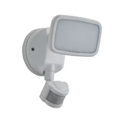 Lynn LED Outdoor Floodlight With PIR Sensor (IP65) - White -Home Lighting 13924379 1484980108747339