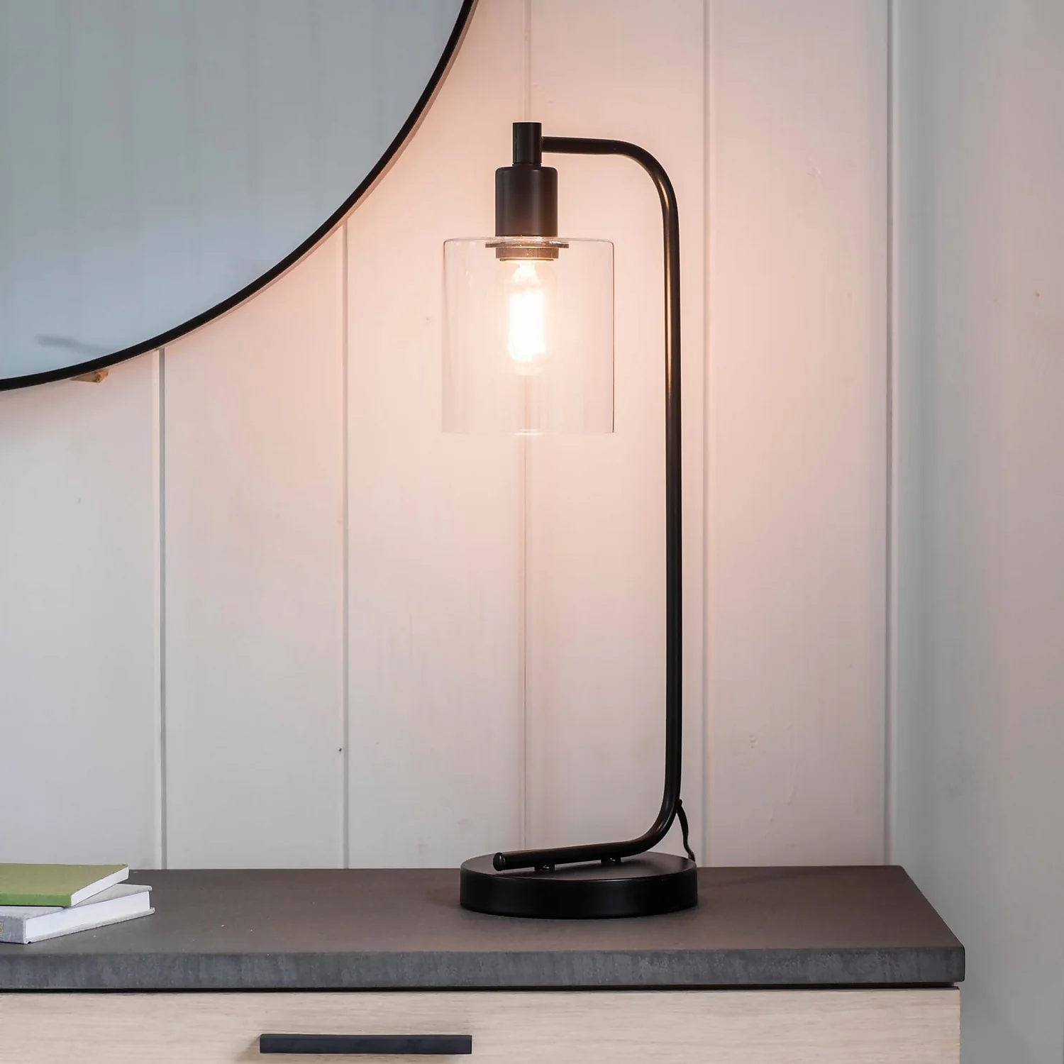 Clancy Table Lamp - Black 1 Clancy Table Lamp - Black