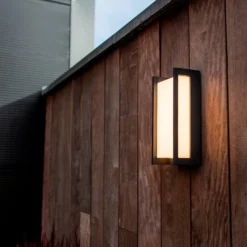 Lutec Qubo LED Rectangle Outdoor Wall Light - Anthracite 8 Lutec Qubo LED Rectangle Outdoor Wall Light - Anthracite -Home Lighting 13950212 8694993052329725