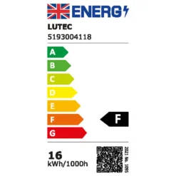 Lutec Qubo RGB LED Outdoor Wall Light With Lutec Connect Technology - Anthracite -Home Lighting 13950214 1875028908329146