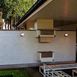 Lutec Polo LED Outdoor Wall Light - Anthracite -Home Lighting 13950219 1784993071814236