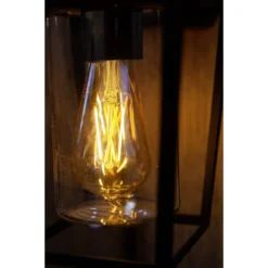 Lutec West E27 Outdoor Wall Lantern - Black -Home Lighting 13950222 1405009726198214