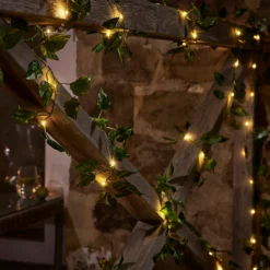 Homebase Edit Botanical Solar Garland - 5m