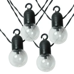 Homebase Edit 40 Festoon Solar Colour Lights -Home Lighting 13956100 1535042049640197