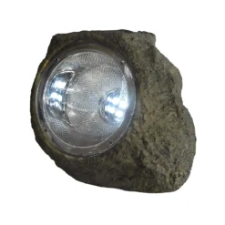 Homebase Edit Large Rock Solar Lights - Pack Of 3 -Home Lighting 13964416 1035042049692550