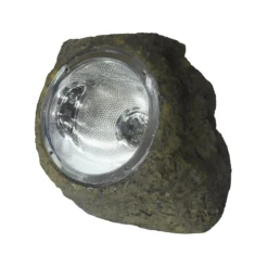 Homebase Edit Large Rock Solar Lights - Pack Of 3 -Home Lighting 13964416 8345042049731085