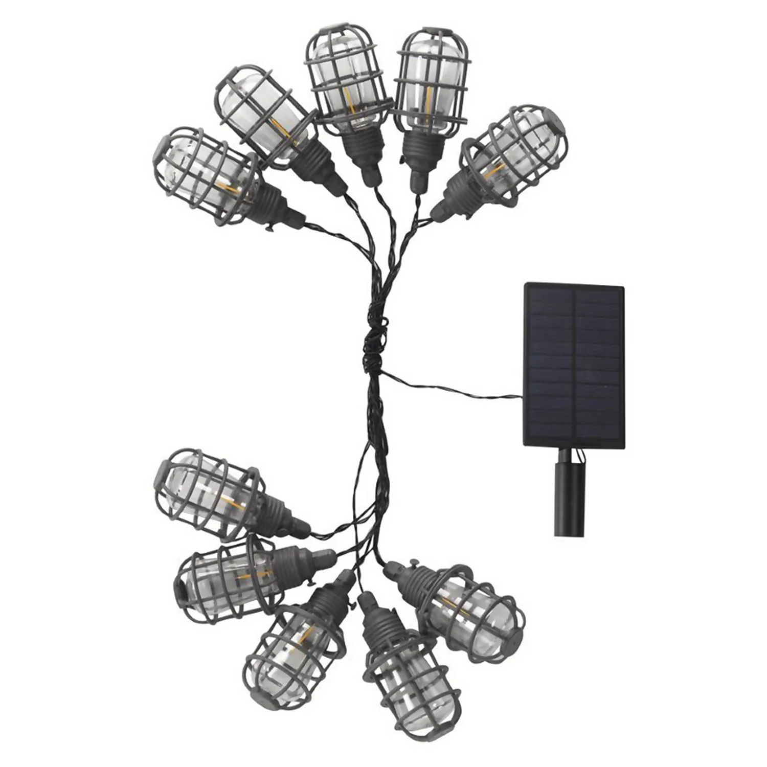 Shoreditch Solar String Lights - Set Of 10 2 Shoreditch Solar String Lights - Set Of 10 - Image 2