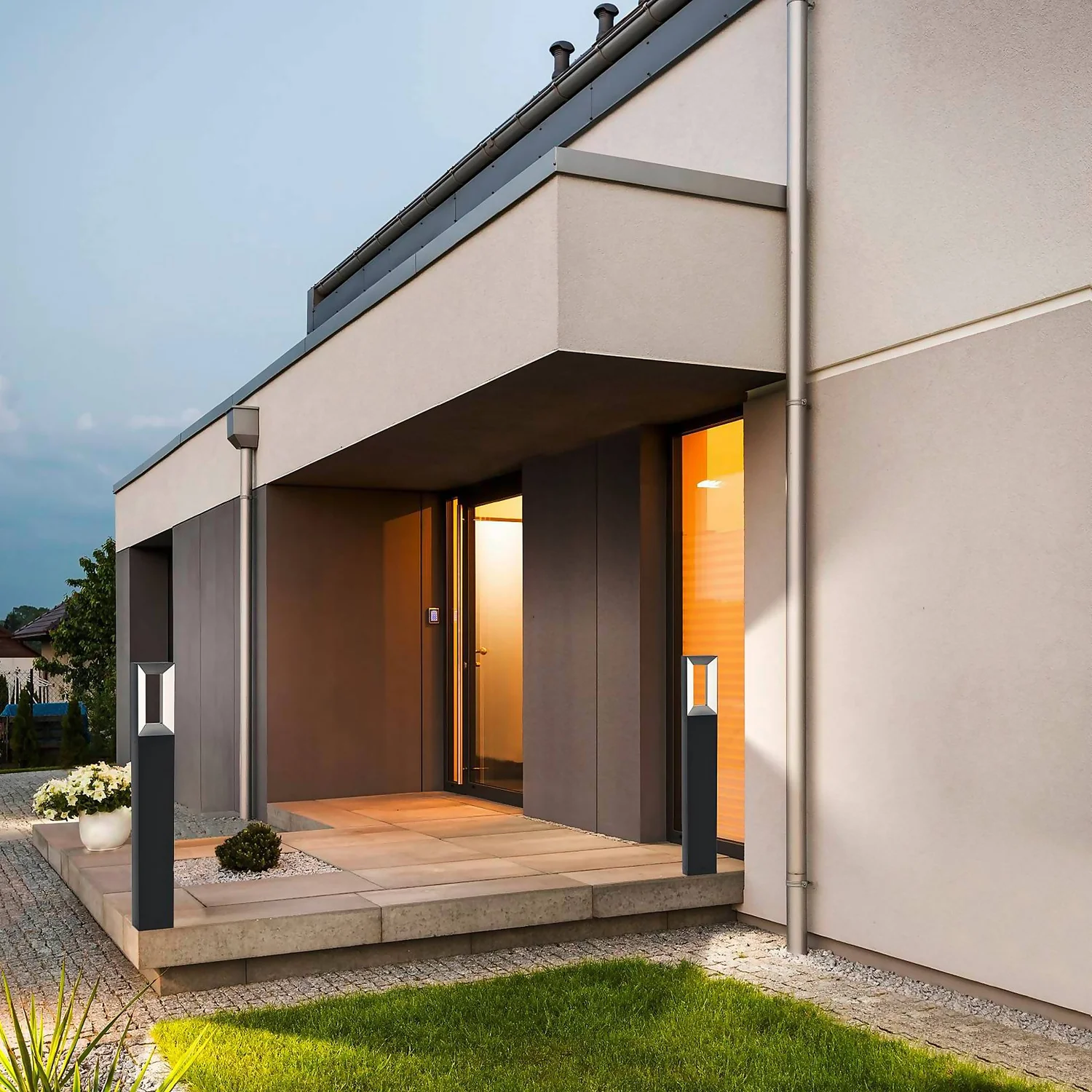 Eglo Riforano Outdoor LED Bollard Light 3 Eglo Riforano Outdoor LED Bollard Light - Image 3