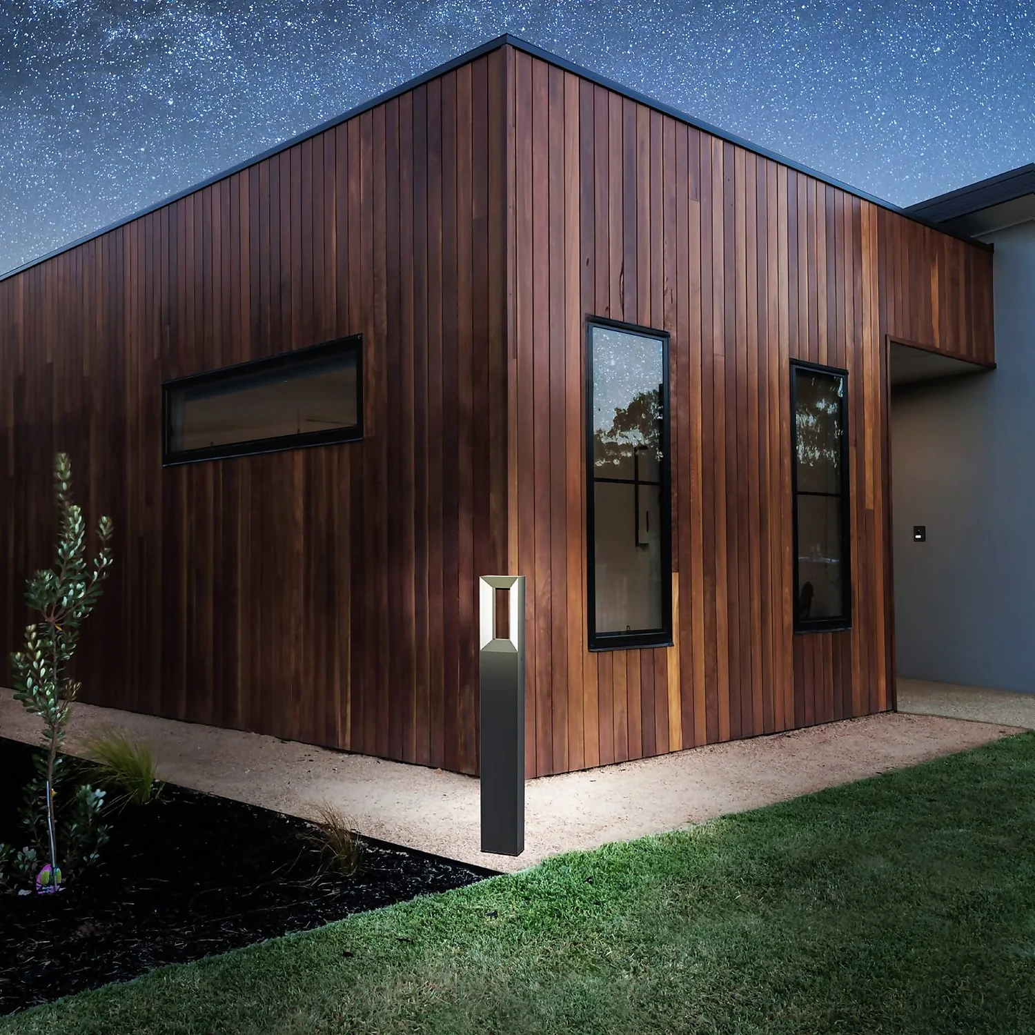 Eglo Riforano Outdoor LED Bollard Light 1 Eglo Riforano Outdoor LED Bollard Light