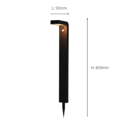 Eglo Baracconi Outdoor LED Sensor Solar Ground Light -Home Lighting 14222392 8345020563112866