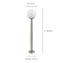 Eglo Nisia-Z Outdoor Smart Light -Home Lighting 14222394 1115020562804559