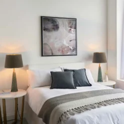 Fearn Table Lamp - Teal -Home Lighting 14301809 1675038437947580