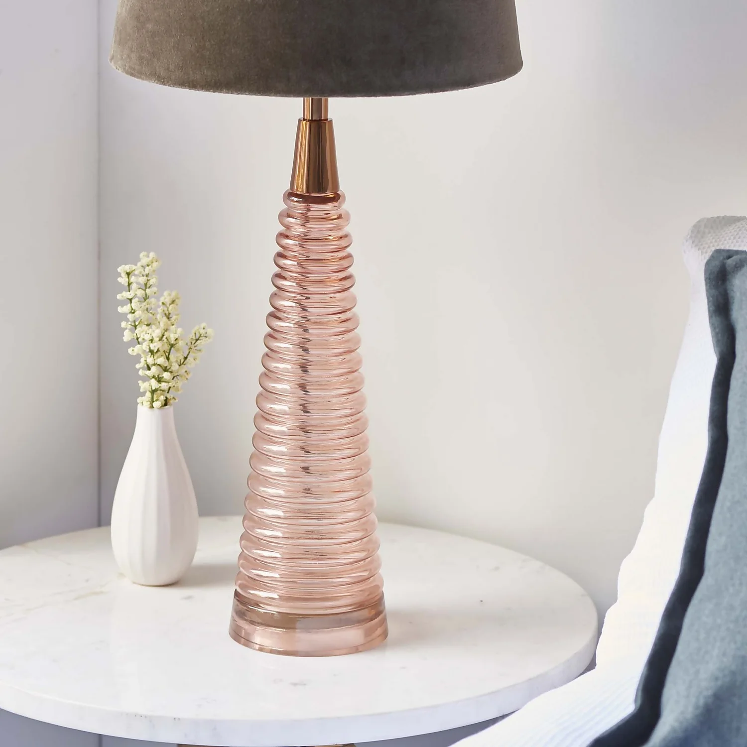 Fearn Table Lamp - Pink 7 Fearn Table Lamp - Pink - Image 7
