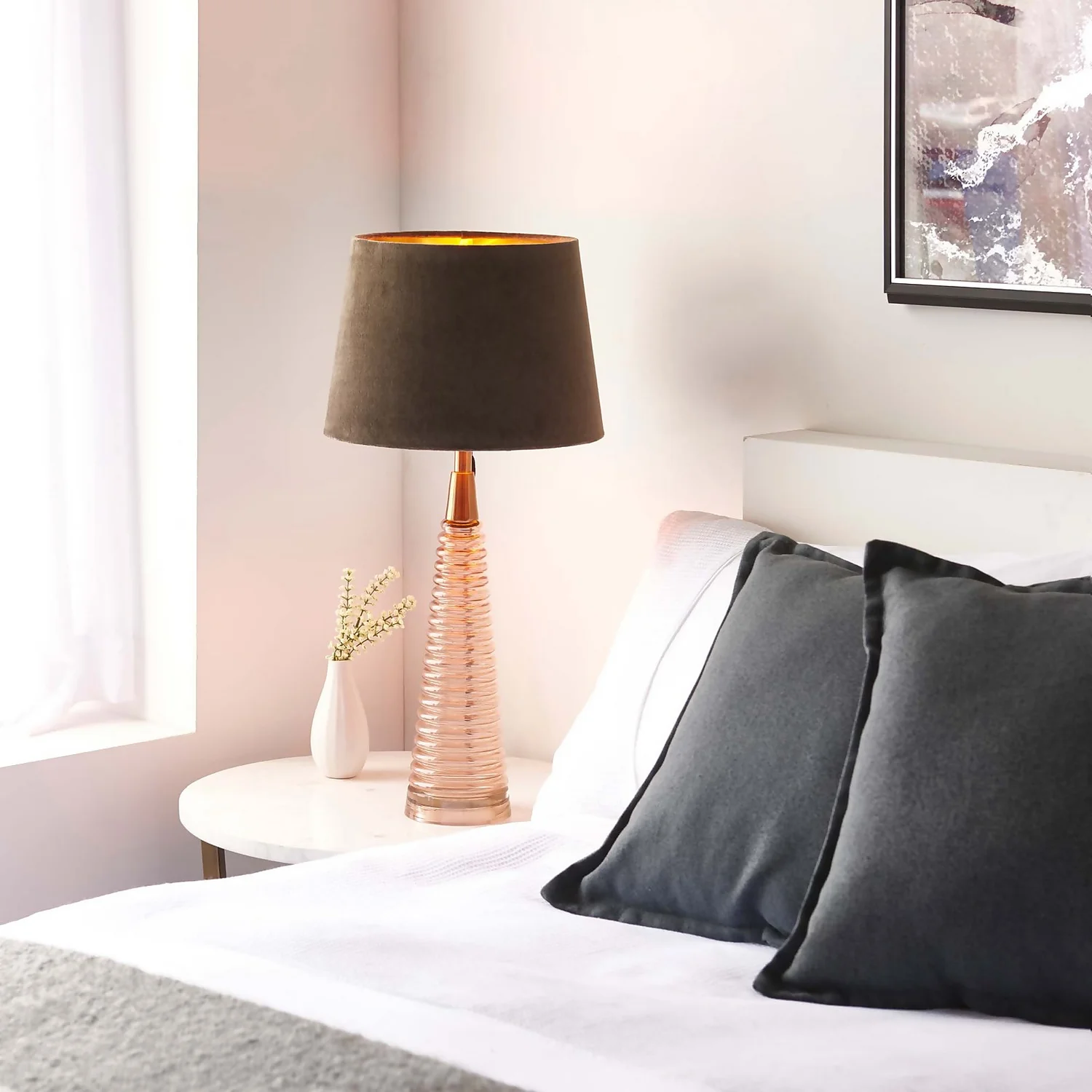 Fearn Table Lamp - Pink 6 Fearn Table Lamp - Pink - Image 6