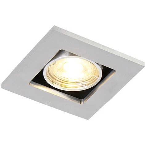 Set Of 10 Recessed Spotlights Aluminum - Qure 2 Set Of 10 Recessed Spotlights Aluminum - Qure - Image 2