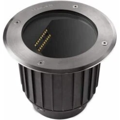 Spot Gea LED Wall Washer, Stainless Steel And Glass, 22 Cm