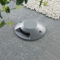 LED Recessed Floor Light 'Jeffrey' (modern) In Silver Made Of Aluminium (1 Light Source,) From Lucande Outdoor Recessed Floor Light 9 LED Recessed Floor Light 'Jeffrey' (modern) In Silver Made Of Aluminium (1 Light Source,) From Lucande Outdoor Recessed Floor Light -Home Lighting 32178271 5