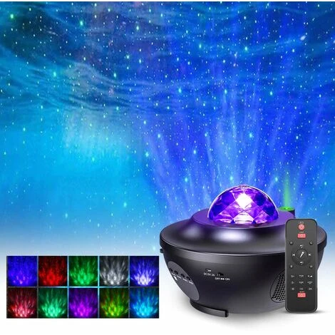 LED Projector Starry Sky Lamp, Starry Star / Water Wave Effect Starry Sky Projector Night Light With 21 Lighting Modes And Music Speaker.Perfect For Baby Kids Party SOEKAVIA 1 LED Projector Starry Sky Lamp, Starry Star / Water Wave Effect Starry Sky Projector Night Light With 21 Lighting Modes And Music Speaker.Perfect For Baby Kids Party SOEKAVIA