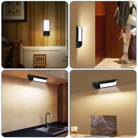 2 Pack Automatic Lamp, Motion Sensor Light, Closet Lamp, Closet Lamp, Charge-Powered LED Night Light, Automatic, Staircase, Cabinet Ect SOEKAVIA 4 2 Pack Automatic Lamp, Motion Sensor Light, Closet Lamp, Closet Lamp, Charge-Powered LED Night Light, Automatic, Staircase, Cabinet Ect SOEKAVIA - Image 4