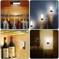 2 Pack Automatic Lamp, Motion Sensor Light, Closet Lamp, Closet Lamp, Charge-Powered LED Night Light, Automatic, Staircase, Cabinet Ect SOEKAVIA 9 2 Pack Automatic Lamp, Motion Sensor Light, Closet Lamp, Closet Lamp, Charge-Powered LED Night Light, Automatic, Staircase, Cabinet Ect SOEKAVIA -Home Lighting 38414441 5