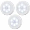Motion Sensor Lighting Battery Operated LED Night Light Step Lighting Staircase Closet Lighting Under Cabinet Lighting Stick Everywhere Lamp For Home, Kitchen, Closet, Staircase, Bathroom (3 Pieces) -