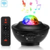 USB Galaxy Star Night Light Bluetooth LED Starry Sky Projector Light Ocean Remot
