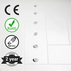 Set Of 20 - 45mm Stainless Steel IP67 Warm White LED Plinth Decking Kit 9 Set Of 20 - 45mm Stainless Steel IP67 Warm White LED Plinth Decking Kit -Home Lighting 43987358 5