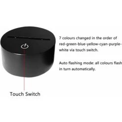 Kids Night Light LED 3D Bear Lamp, Kids Bedside Lamp 7 Colors Changing Mood Lamp For Living Room Bedroom 8 Kids Night Light LED 3D Bear Lamp, Kids Bedside Lamp 7 Colors Changing Mood Lamp For Living Room Bedroom -Home Lighting 50876804 4