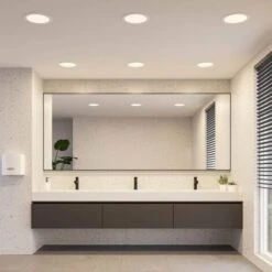 Spotlight Recessed 'Cadance' Dimmable (modern) In White Made Of Aluminium For E.g. Bathroom (1 Light Source,) From PRIOS Spotlight, Recessed Light, Ceiling Light, Wall Light -Home Lighting 51386903 3