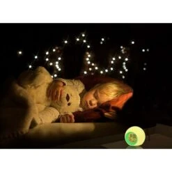 Kids Digital Alarm Clock, 7 Color Night Light, Snooze, Temperature Detect, Students To Wake Up At Bedroom, Bedside, Batteries Operated -Home Lighting 55862003 5