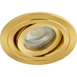 Spa Cali Tiltable Downlight Satin Brass