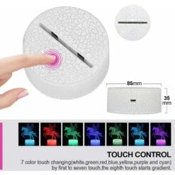 Unicorn Gift Night Light Kids Room LED Decoration Unicorn Light With Remote Control/16 Colors As Birthday Gift Or Gift For Girls/Boys -Home Lighting 68108406 3