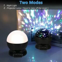 Star Projector. Star Night Light, Moon And Stars Projector 360 Degree Rotation - 4 LED Bulbs 9 Colors Changing With USB Cable, Unique Gift For Men Women Kids 7 Star Projector. Star Night Light, Moon And Stars Projector 360 Degree Rotation - 4 LED Bulbs 9 Colors Changing With USB Cable, Unique Gift For Men Women Kids -Home Lighting 69129733 3