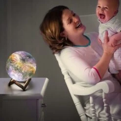 Moon Lamp - 18 Cm Large Moon Lamp Night Light With Dimmable Colours 8 Moon Lamp - 18 Cm Large Moon Lamp Night Light With Dimmable Colours -Home Lighting 69648610 4