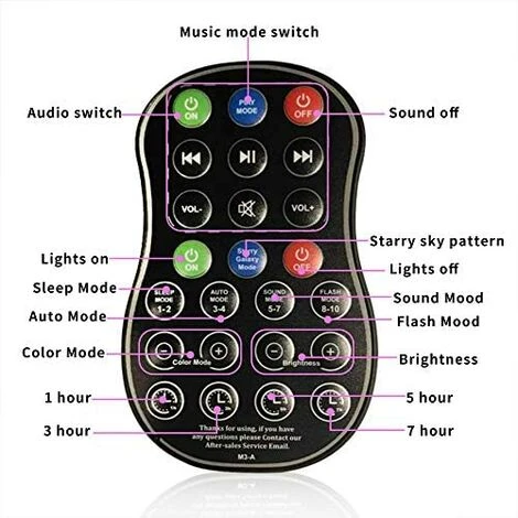 Star Projector Galaxy Light Projector With Ocean Wave Projector, 3 In1 LED Ocean Wave Galaxy Starry Night Light Projector, Starry Sky Projector With Remote Control 4 Star Projector Galaxy Light Projector With Ocean Wave Projector, 3 In1 LED Ocean Wave Galaxy Starry Night Light Projector, Starry Sky Projector With Remote Control - Image 4