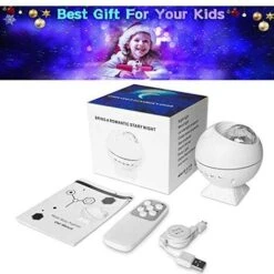 Star Projector Lamp For Kids, Remote Control Kindergarten Lamp With USB Charging, Unique Nursery And Baby Room Gifts And Party Decorations -Home Lighting 71895860 5