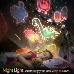 Baby Projector Night Light, Kids LED Night Light Projector Lamp 360° Rotatable 6 Projection Films For Kids Bedroom Gifts Birthday Christmas Easter Or Halloween Party 7 Baby Projector Night Light, Kids LED Night Light Projector Lamp 360° Rotatable 6 Projection Films For Kids Bedroom Gifts Birthday Christmas Easter Or Halloween Party -Home Lighting 72507081 3