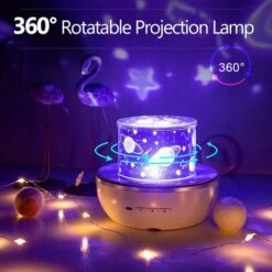 Baby Projector Night Light, Kids LED Night Light Projector Lamp 360° Rotatable 6 Projection Films For Kids Bedroom Gifts Birthday Christmas Easter Or Halloween Party 9 Baby Projector Night Light, Kids LED Night Light Projector Lamp 360° Rotatable 6 Projection Films For Kids Bedroom Gifts Birthday Christmas Easter Or Halloween Party -Home Lighting 72507081 5
