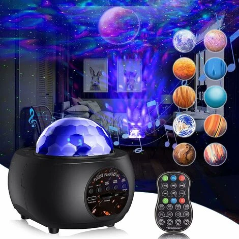 Star Projector Lamp, Starry Sky Projector 32 Modes 10 Planets, Rechargeable Kids Night Light LED Star Projector Lamp Adjustable Brightness Bluetooth With Remote Control For Adult Baby 1 Star Projector Lamp, Starry Sky Projector 32 Modes 10 Planets, Rechargeable Kids Night Light LED Star Projector Lamp Adjustable Brightness Bluetooth With Remote Control For Adult Baby