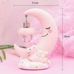 Unicorn Moon Night Light, LED Night Light Cartoon Nursery Lights Kids Girls Home Decor -Home Lighting 72509878 5