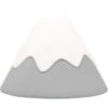 Snow Mountain Silicone LED Charging Night Light — Grey