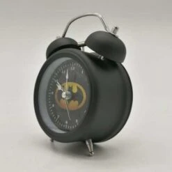 Batman Cartoon Superhero Alarm Clock Silent Sweep Metal Gifts For Kids -Home Lighting 78699078 4
