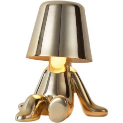 Little Golden Man Led Table Lamps Touch Control Dimmable Lamp Bar Night Light